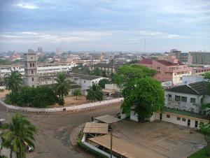 view of Lomé, the capital