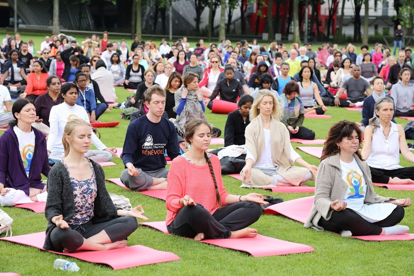 Second International yoga day in paris3